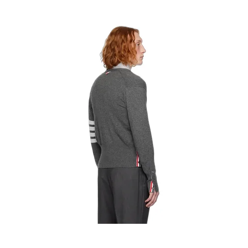 Thom Browne 4-Bar Stripe Cardigan