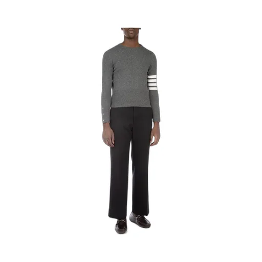 Thom Browne 4-Bar Crewneck Jumper