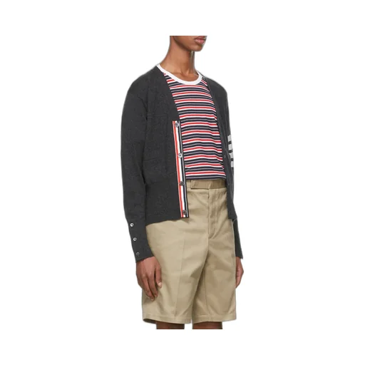 Thom Browne 4-Bar Stripe Cardigan
