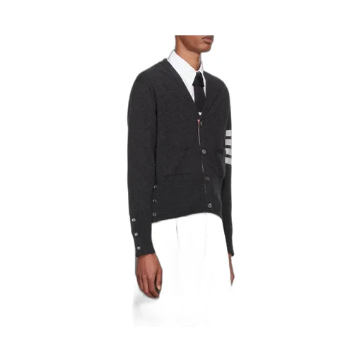 Thom Browne 4-Bar Stripe Cardigan