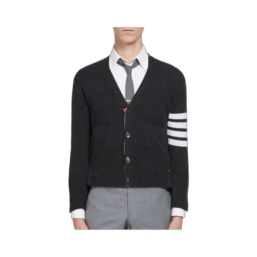 Thom Browne 4-Bar Knitted Cardigan