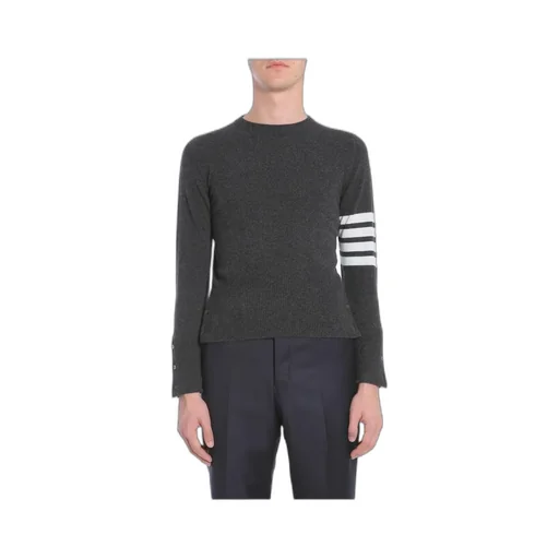 Thom Browne 4-Bar Crewneck Jumper