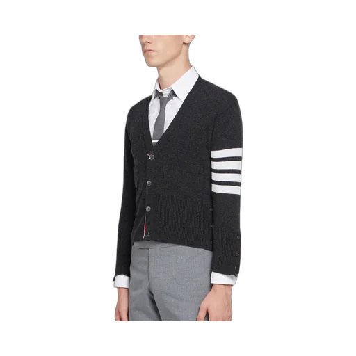 Thom Browne 4-Bar Knitted Cardigan