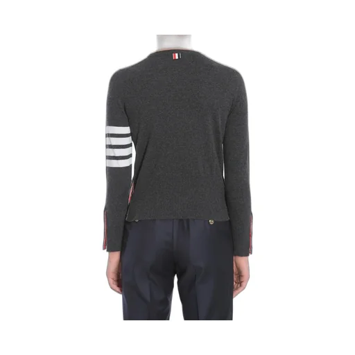 Thom Browne 4-Bar Crewneck Jumper