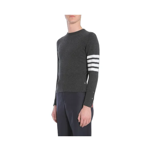 Thom Browne 4-Bar Crewneck Jumper