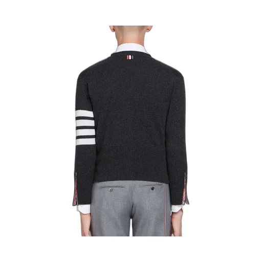 Thom Browne 4-Bar Knitted Cardigan