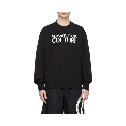 Versace Jeans Couture Logo Embroidered Crewneck Sweatshirt