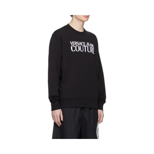 Versace Jeans Couture Logo Embroidered Crewneck Sweatshirt