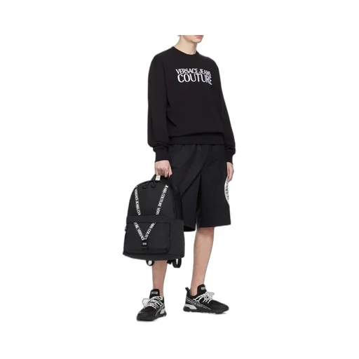 Versace Jeans Couture Logo Embroidered Crewneck Sweatshirt