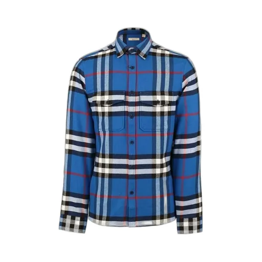 Classic Plaid Long-Sleeved Shirt