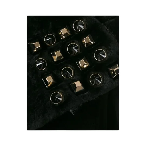 Fendi Stud Embellished Biker Gilet