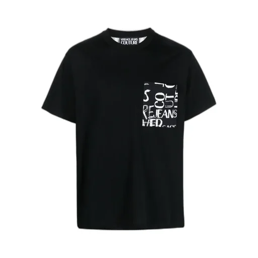 Versace Jeans Couture Graphic Printed Crewneck T-Shirt
