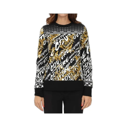 Baroque-Pattern Print Sweater
