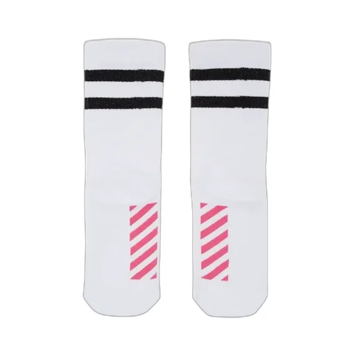Striped Logo Socks