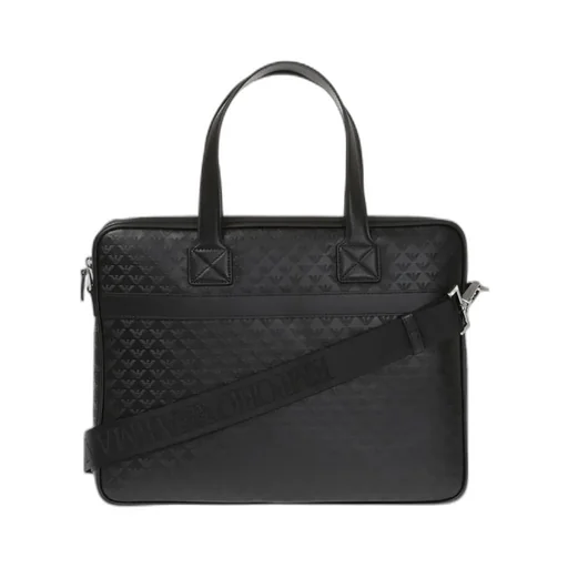 Logo Zipper Satchel