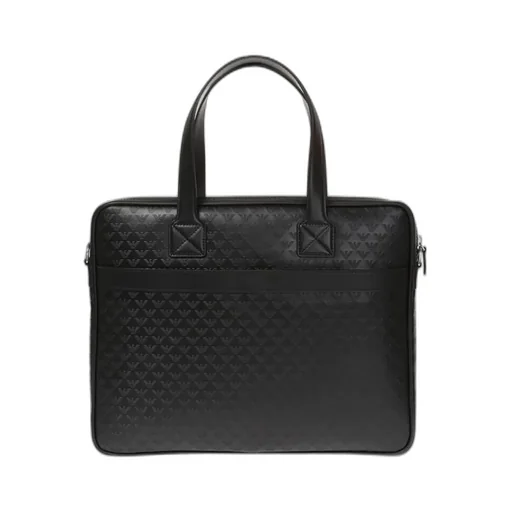 Logo Zipper Satchel