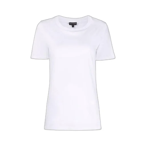 Plain Knit T-Shirt With Round Neck