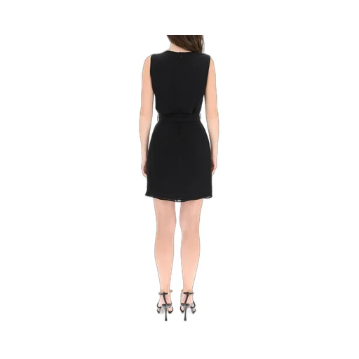 Dsquared2 Belted V-Neck Dress