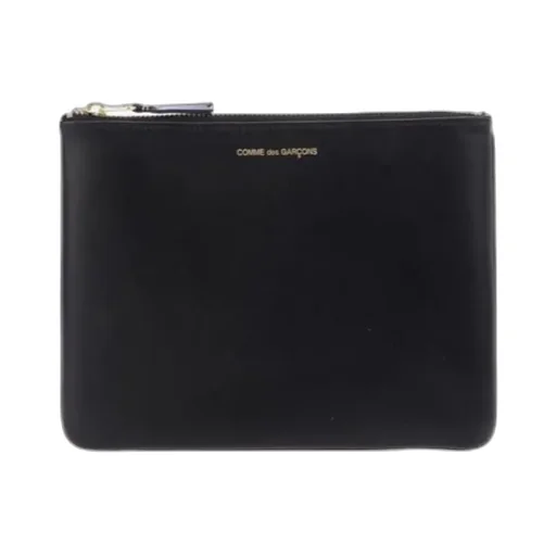 Comme Des GarÇOns Wallet Logo Printed Pouch