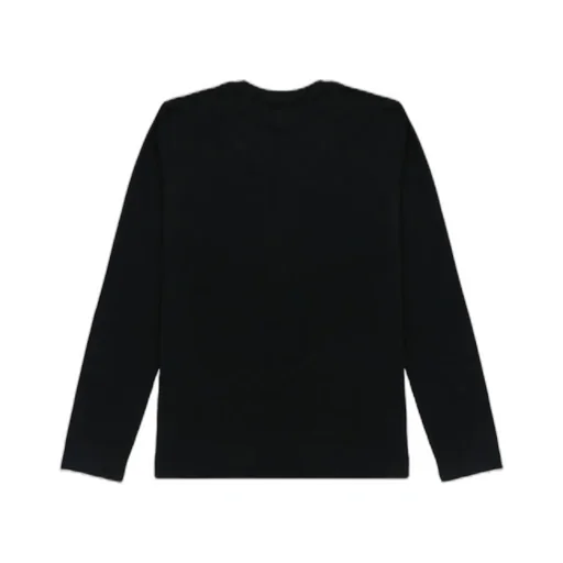 T-Shirt With Round Neck And Long Sleeves