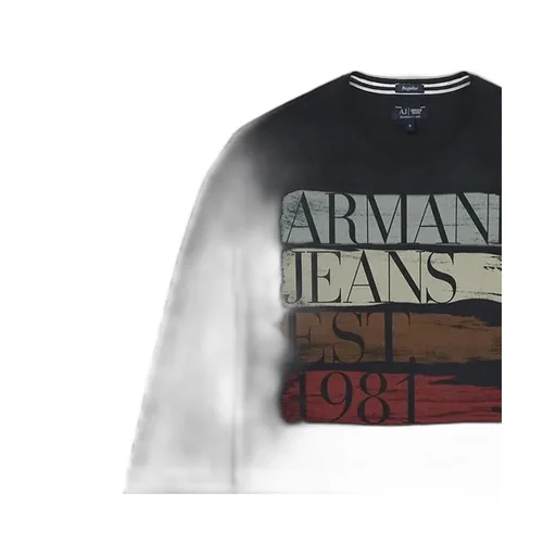 T-Shirt With Round Neck And Long Sleeves