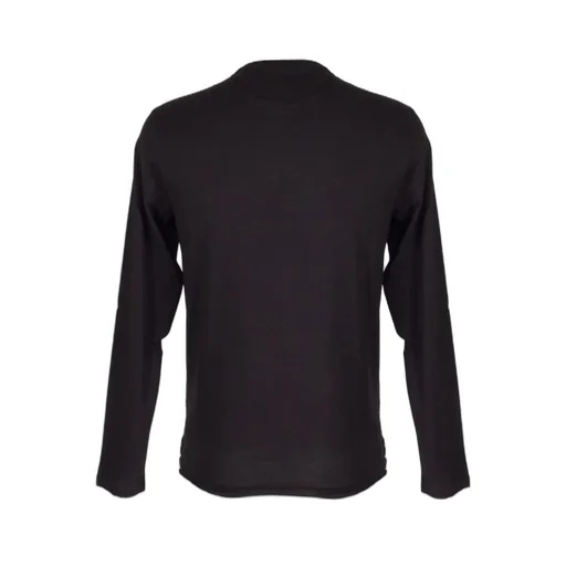 Round Collar And Long-Sleeved T-Shirt