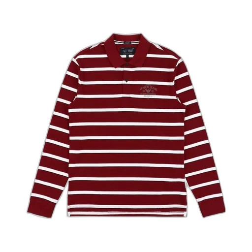 Logo Striped Polo Shirt