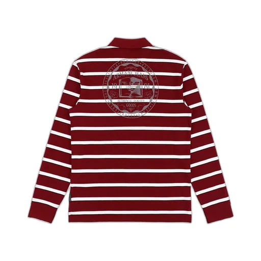 Logo Striped Polo Shirt