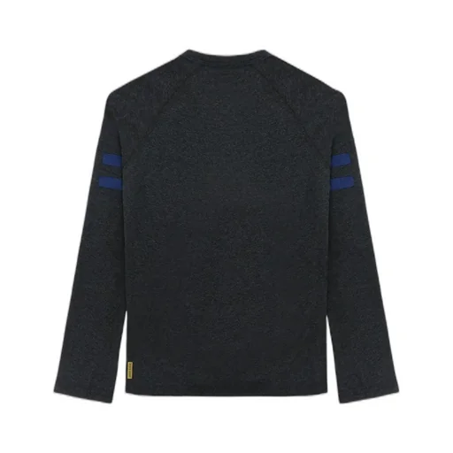 T-Shirt With Round Neck And Long Sleeves