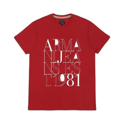 Round Collar Logo T-Shirt