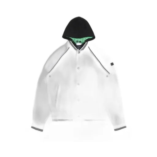 Logo Hooded Casual Jacket