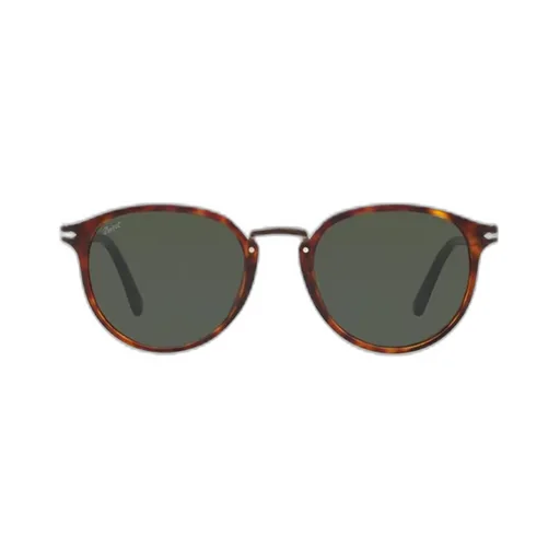 Persol Typewriter Round Frame Sunglasses