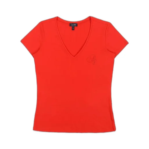 V-Neck Logo T-Shirt