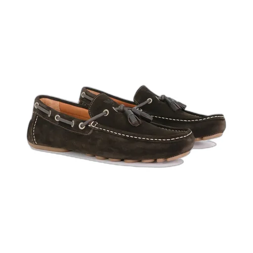 Logo Details Business Casual Shoes