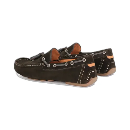 Logo Details Business Casual Shoes