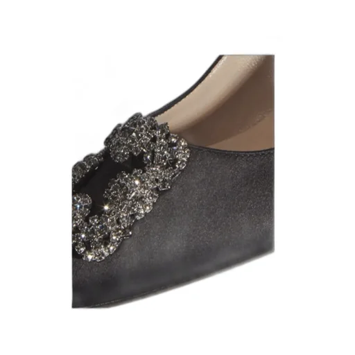 Manolo Blahnik Hangisi Pointed-Toe Pumps