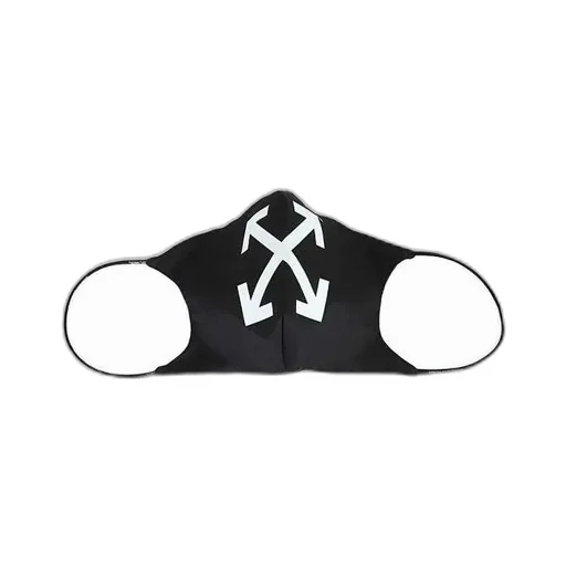Off-White Arrow Printed Face Mask