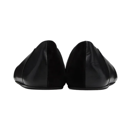 Jil Sander Square-Toe Slip-On Ballerina Shoes
