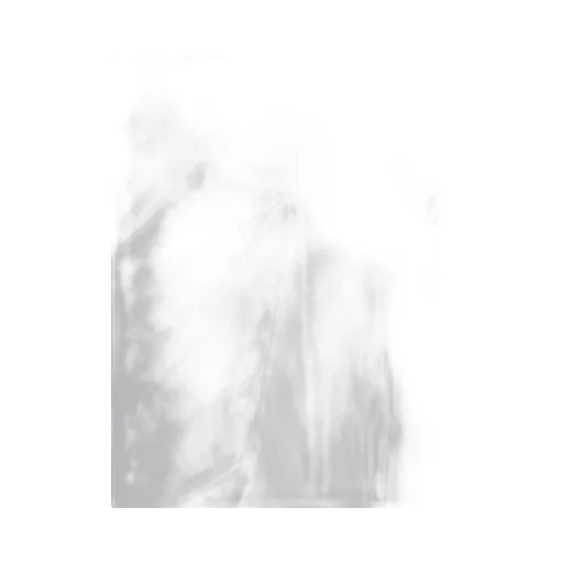 Off-White Draped Long-Sleeved Dress