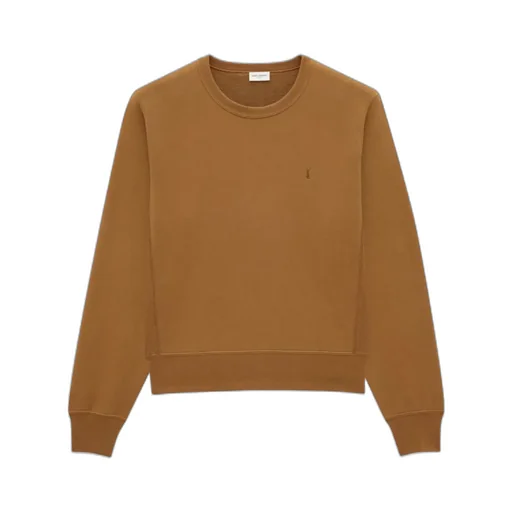 Saint Laurent Crewneck Long-Sleeved Sweatshirt