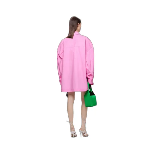 Woven Asymmetric Miniskirt