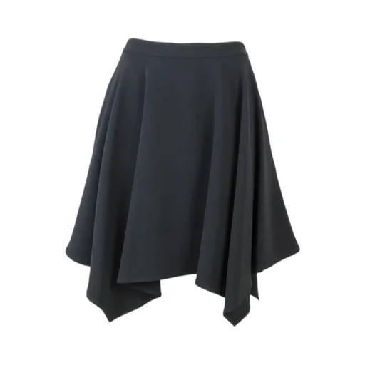 Draped Asymmetric Skirt