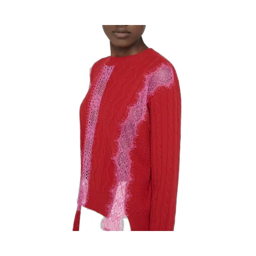 Lace Panelled Jumper