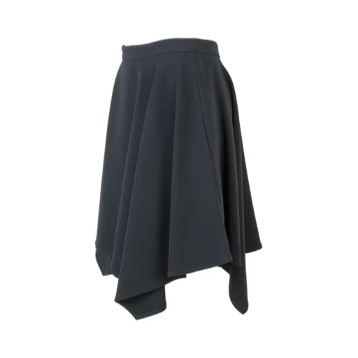 Draped Asymmetric Skirt
