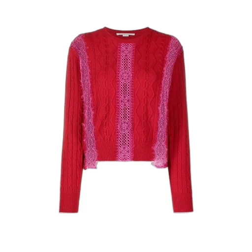 Lace Panelled Jumper