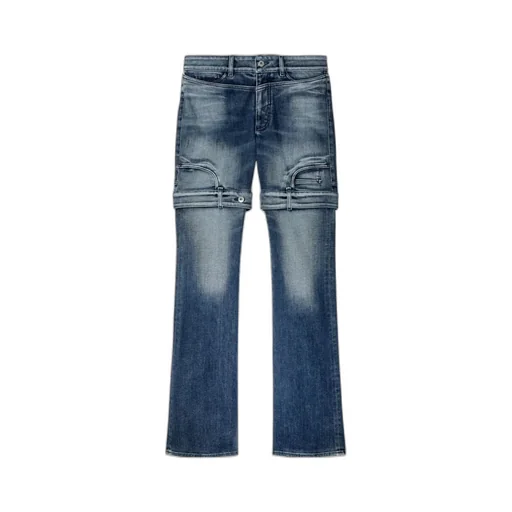 Off-White Upside Down Mid-Rise Jeans