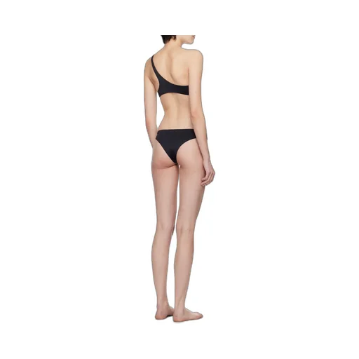 Off-White Logo Embroidered One-Shoulder Bikini Set