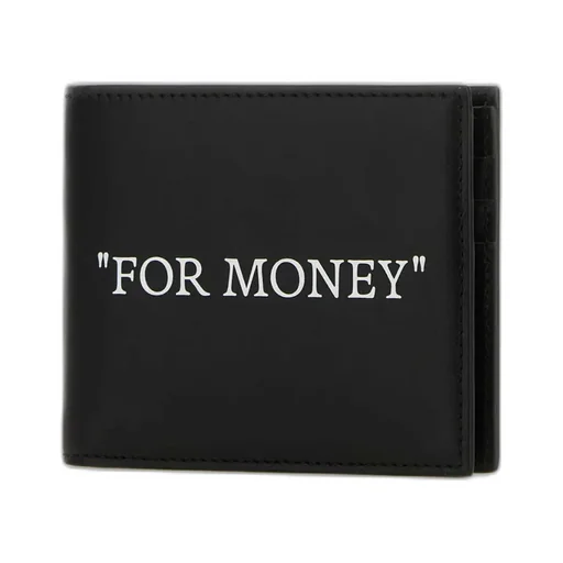 Off-White Quote Motif Bi-Fold Wallet