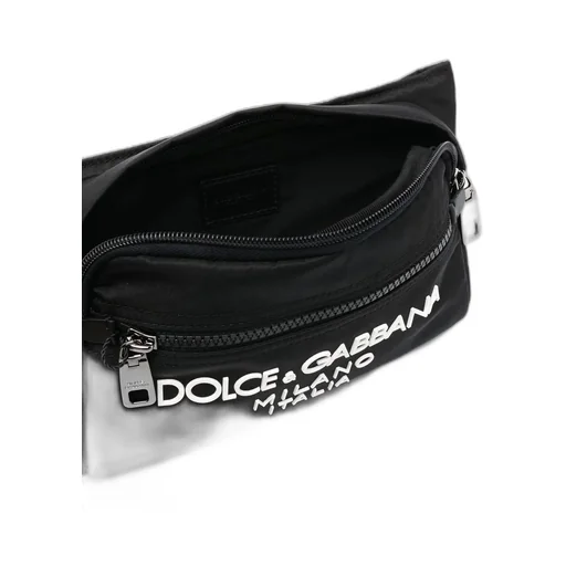 Dolce & Gabbana Logo Embossed Zipped Belt Bag
