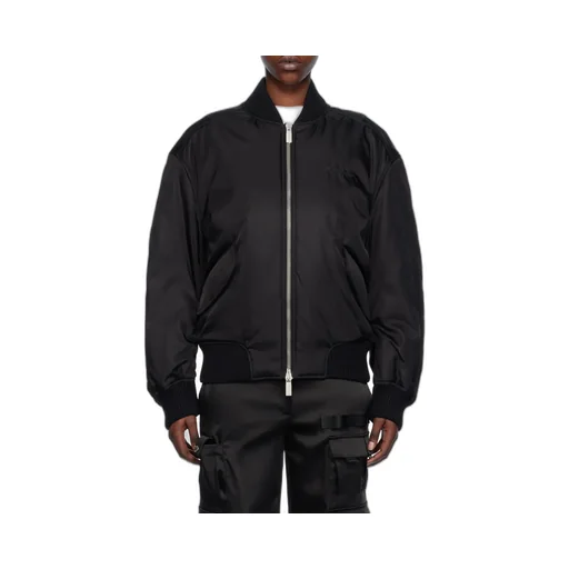 Off-White Ny Gab Zip-Up Bomber Jacket